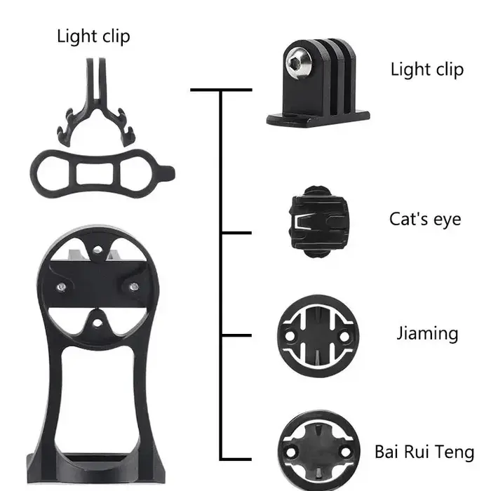 Support de caméra pour ordinateur de vélo