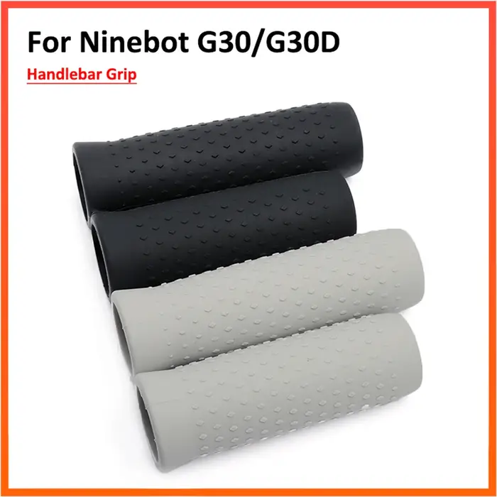 Poignée de guidon pour Scooter électrique Ninebot MAX G30 G30D, antidérapante, en Silicone, couvercl