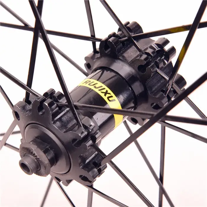 Paire de roues VTT super légères avec frein à disque