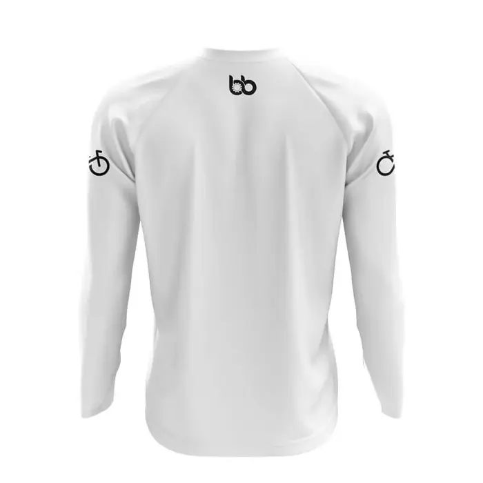 Maillot de cyclisme VTT et motocross homme en polyester respirant anti-transpiration séchage rapide pour vélo de montagne sport et cyclisme