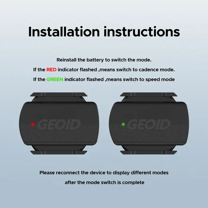 GEOID CS600 capteur intelligent de vitesse et de Cadence de cyclisme Bluetooth 5.0/ANT +