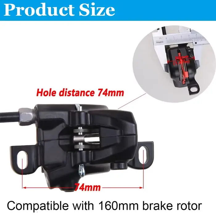 Original Shimano MT200 vtt VTT frein à disque hydraulique gauche avant droite arrière 145CM Rotor RT