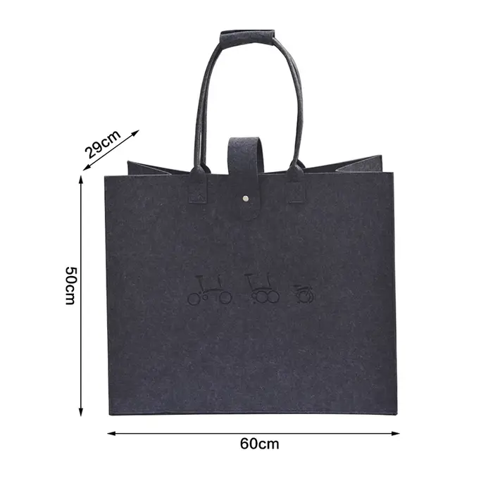 Sac de rangement pliable léger et à la mode pour vélo