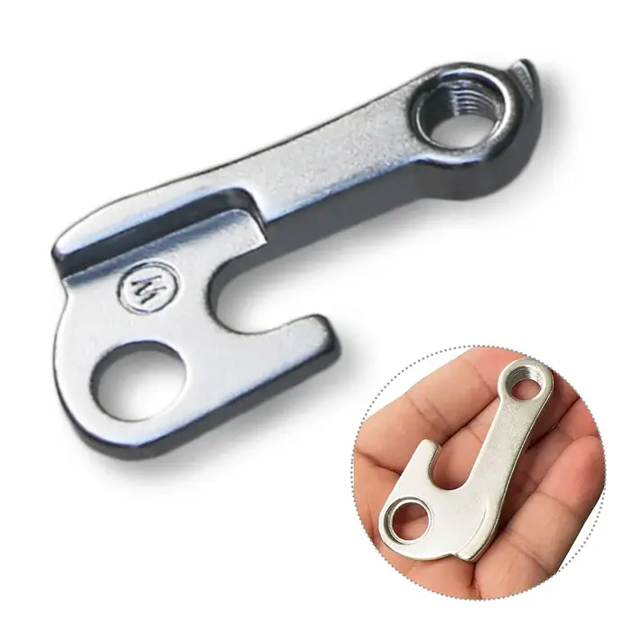 Dérailleur arrière de vélo en alliage d'aluminium, crochet de queue, accessoires de cyclisme