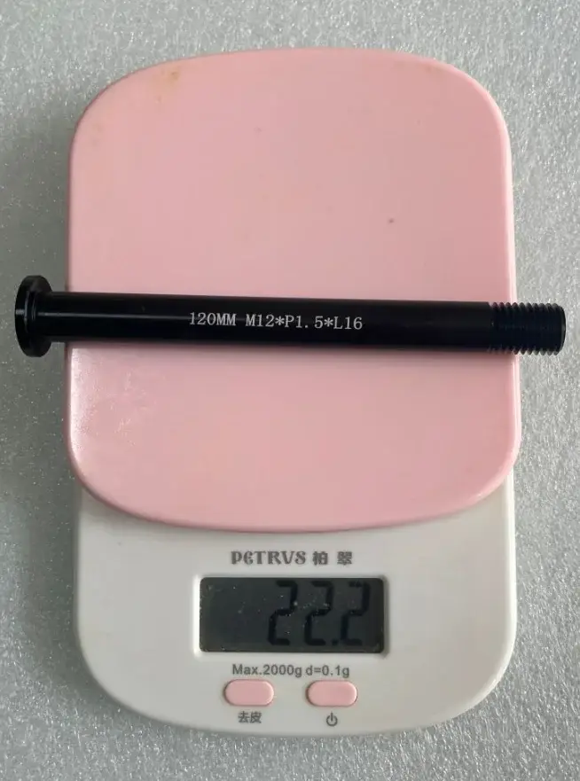 Essieu arrière ultraléger, 1 pièce/5 pièces, 120/123/125/126/162/165/167/175x12mm, témoin 1.5mm pour