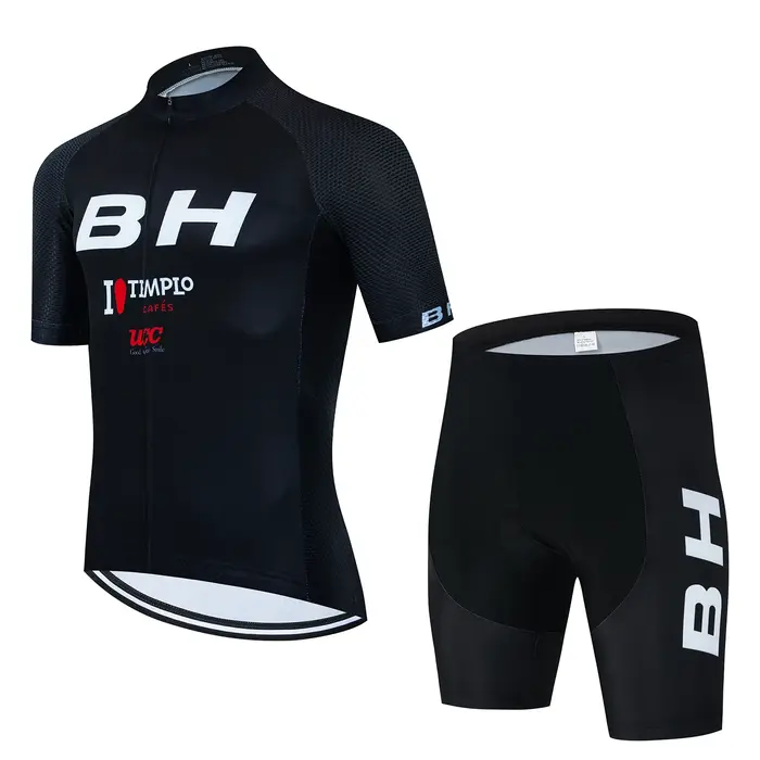Ensemble de cyclisme de l'équipe BH pour hommes