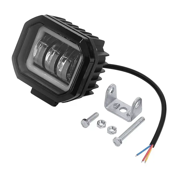 Projecteur Led Liht 18-20W pour Scooter électrique, pièces avant, phare d'avertissement étanche univ