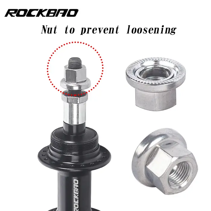 Moyeux de roue rotatifs pour vélo de montagne