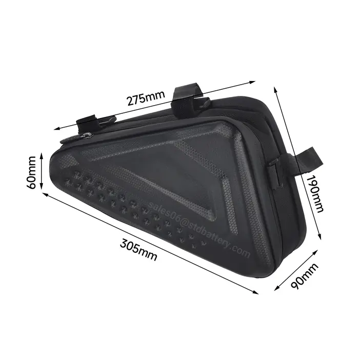 Batterie lithium-ion triangulaire pour moteur de vélo électrique