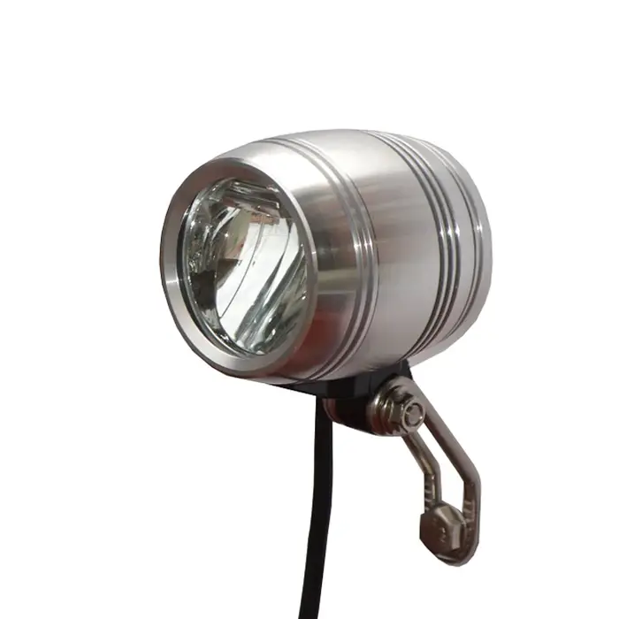Lampe frontale avant de vélo pour Dynamo de moyeu avec câble de feu arrière