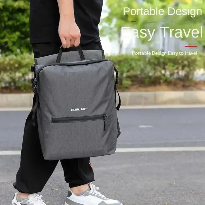 ESLNF sac de siège arrière de vélo 25L grande capacité sacs à bagages extérieurs imperméables cyclisme vtt