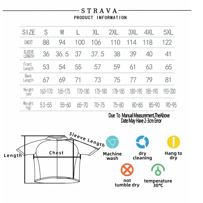 Strava – tenue de cyclisme pour hommes