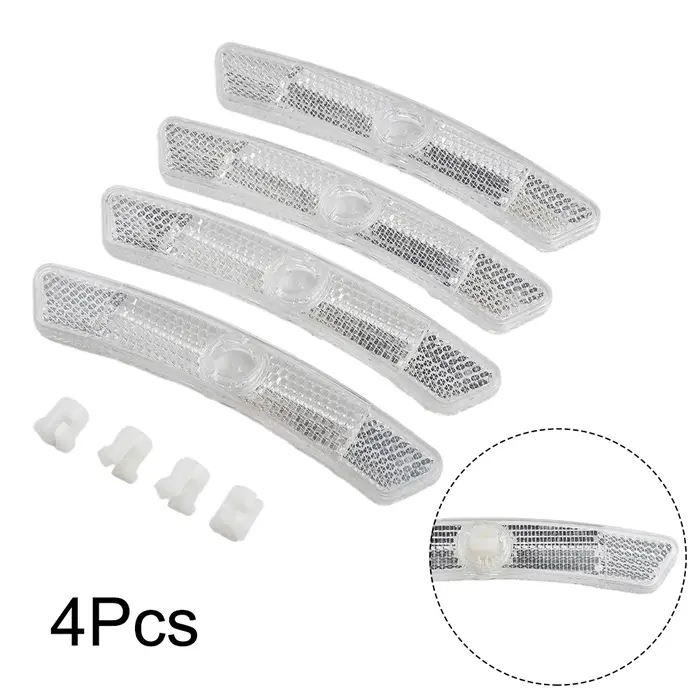 Bandes de coulée pour vélo, réflecteur à rayons, jardin intérieur 125x20mm, accessoires de remplacem