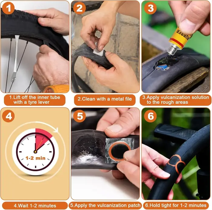 Kit de réparation de pneus de vélo