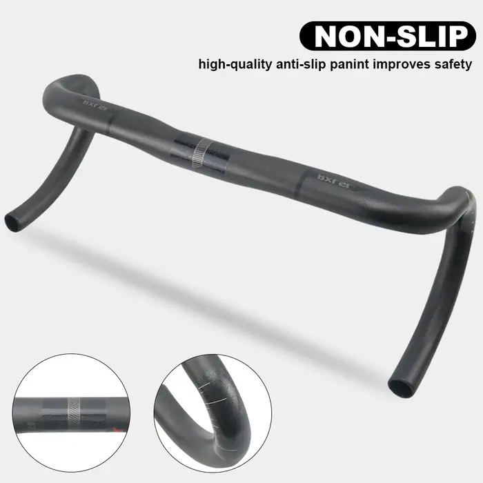 RXL SL 31.8mm barre de chute en carbone guidon de vélo de route 380/400/420/440mm UD mat routage externe barres de