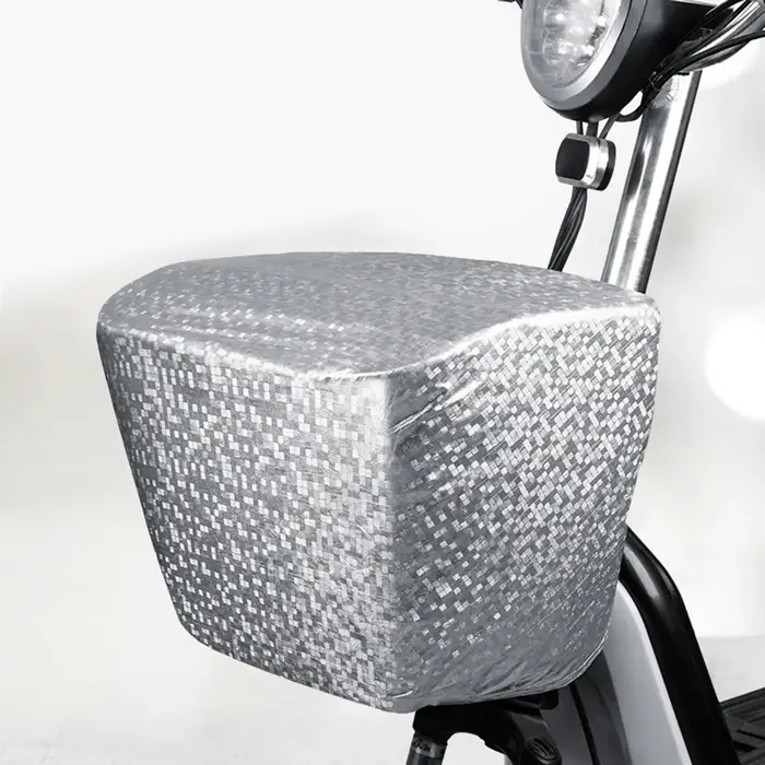 Juste de panier de vélo anti-soleil et anti-pluie pour adultes, protection de la plupart des paniers de vélo, tricycles, femmes