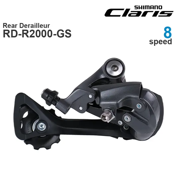 Groupe de transmission SHIMANO CLARIS R2000 2x8 vitesses ST-R2000 et RD-R2000 FD-R2000 Dérailleur av