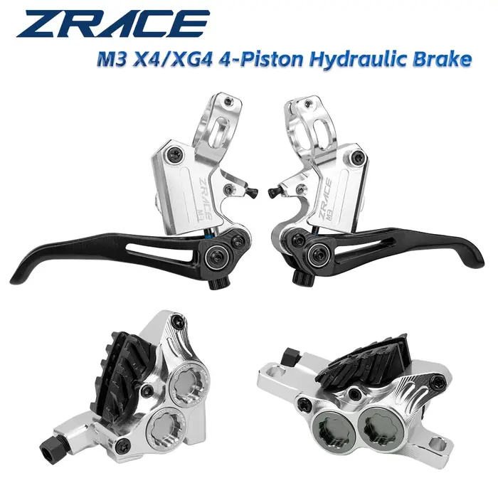 Frein à disque hydraulique ZRACE M3 X4 XG4 en alliage léger CNC pour VTT montagne BMX et vélo de route performance extrême