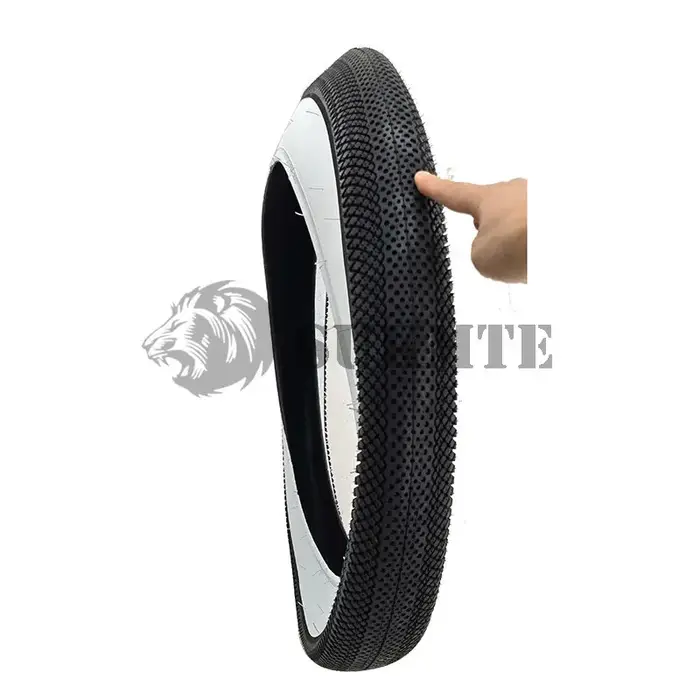 INNOVA-Pneus larges pour vélo de plage, neige, bord blanc, 20x4.0