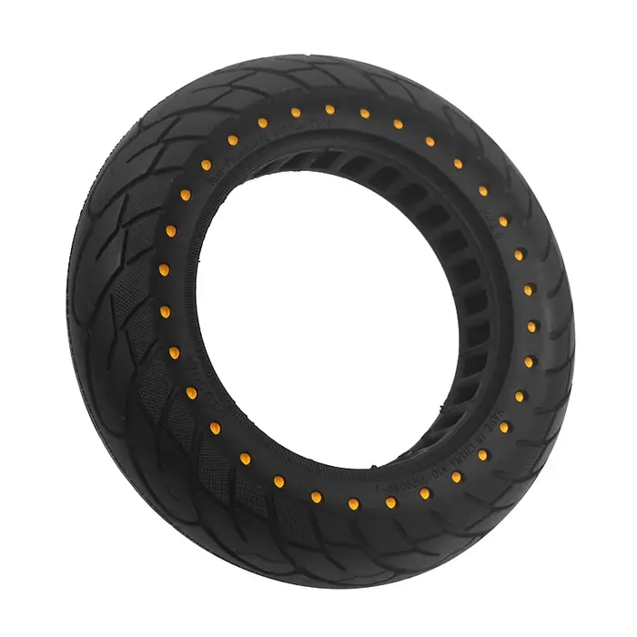 Pneus tubeless 10X2.5, pneu solide pour trottinette électrique Ninebot Max G30, pneu alvéolé anti-explosion de 10 pouces