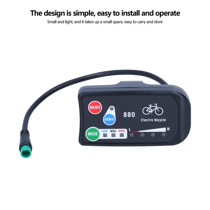 Compteur d'affichage pour vélo électrique