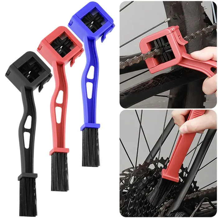 Brosse de nettoyage de chaîne de vélo