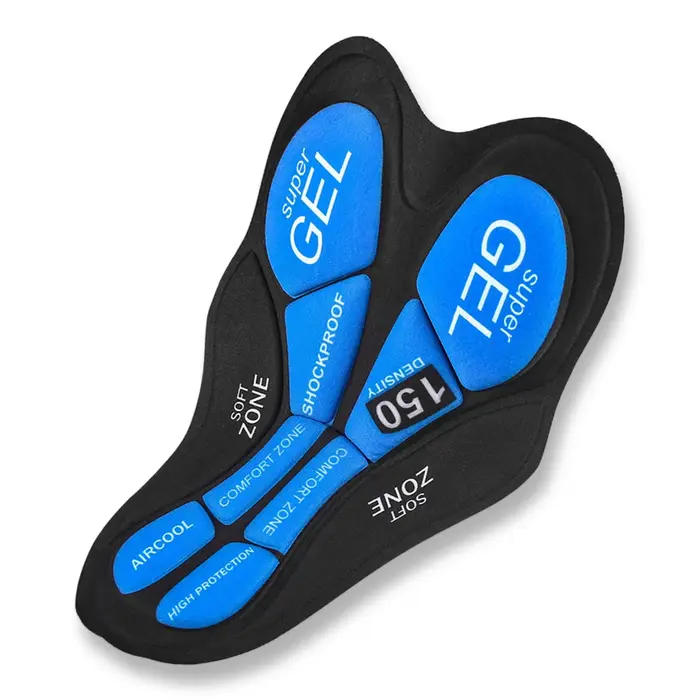 Short de Cyclisme Rembourré en Gel pour Homme et Femme