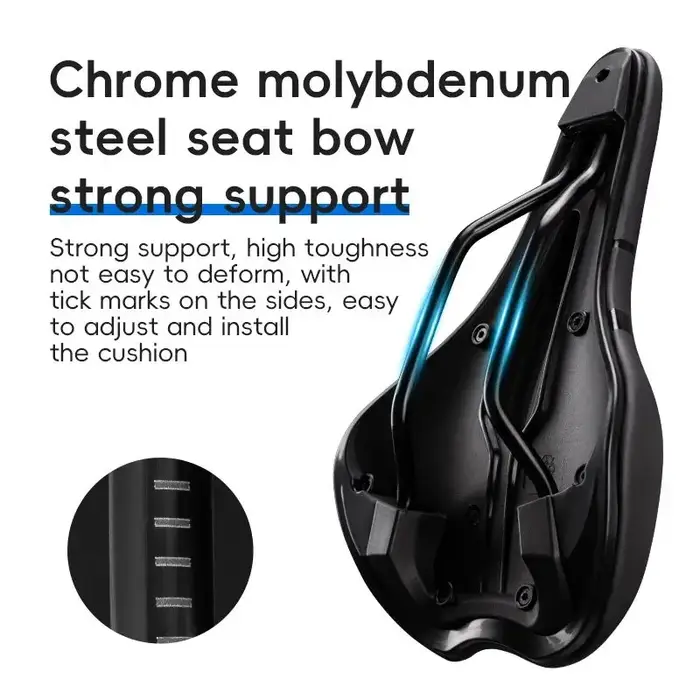 Selle de vélo légère et douce avec coussin en éponge