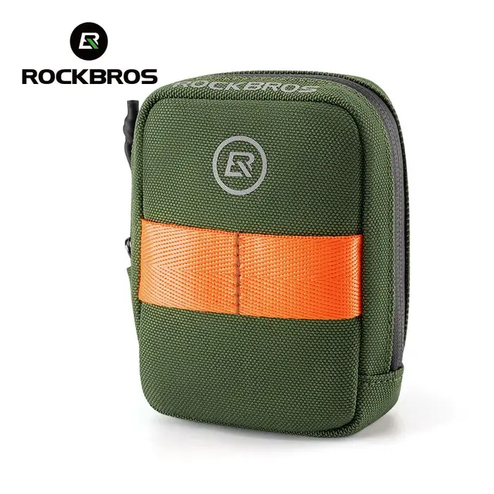 Sacoche de selle de vélo ROCKBROS sécurisée par système de fixation, 0,35 L de capacité de rangement
