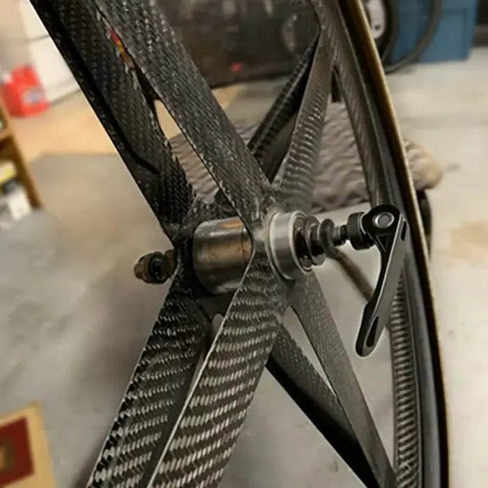 Axe de vélo brochette à dégagement rapide axe