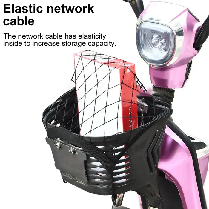 Filet de chargement pour moto en polyester