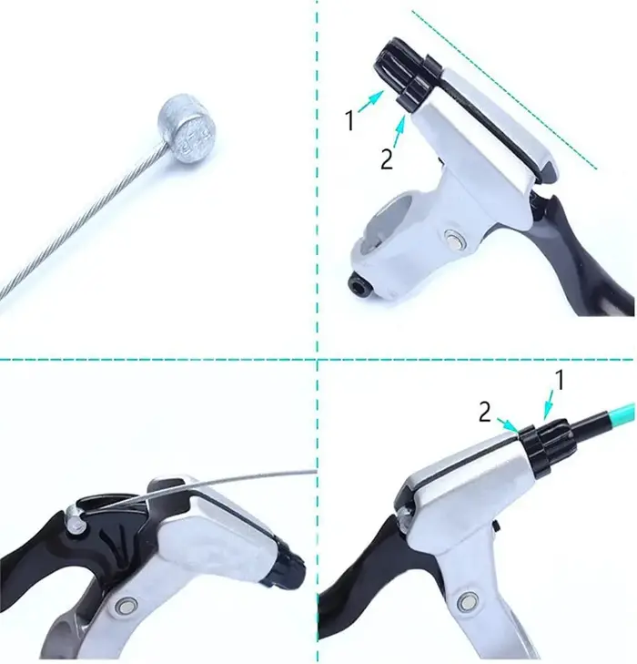 Lot de 10 Câbles Intérieurs pour Vélo VTT et Route