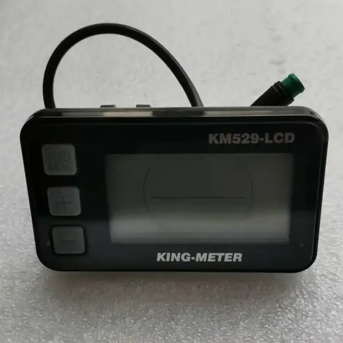 KINGMETER (personnalisé) KM529-LCD 36/48 V affichage moniteur d'instrument (e-bike Speeder pièces de rechange panneau vélo électrique