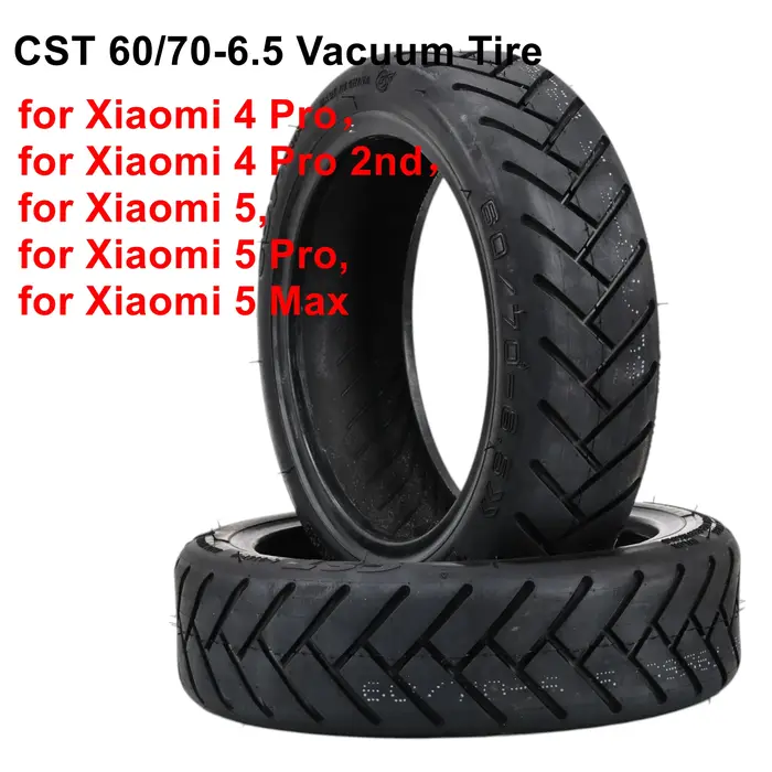 Pneu CST 60 70-6.5 pour trottinette électrique Xiaomi 4 Pro/5/5 Pro/5 Max