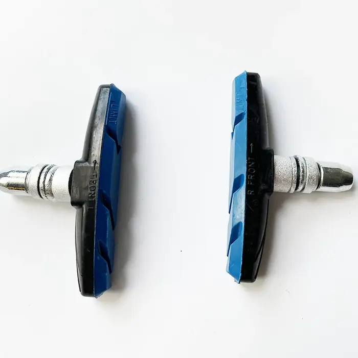 4 paires de plaquettes de frein silencieuses en forme de V, adaptées aux vélos de route BMX, plaquet