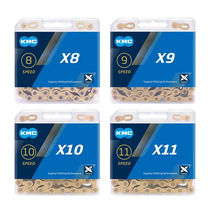 KMC Chaîne de vélo pour pédalier Shimano SRAM pour VTT Z6 X8 X9 X10 X11 X12