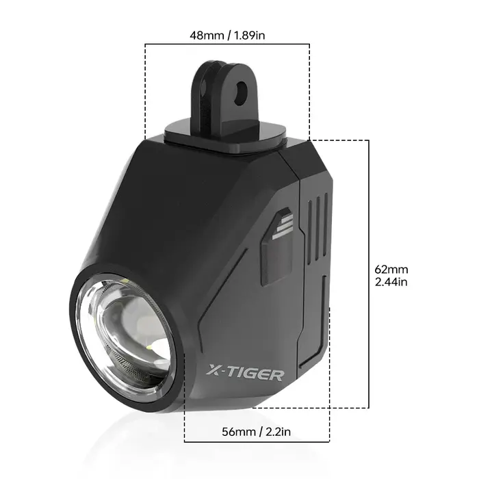 X-TIGER vélo lumière 1600 Lumens haute luminosité IP66 étanche vélo phare TYPE-C vtt route cyclisme 
