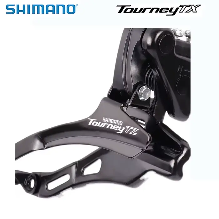 Shimano Tourney TZ FD TZ500 dérailleur avant de vélo FD-TZ500 support de bande de serrage 31.8mm 3x6/7 vitesse partie