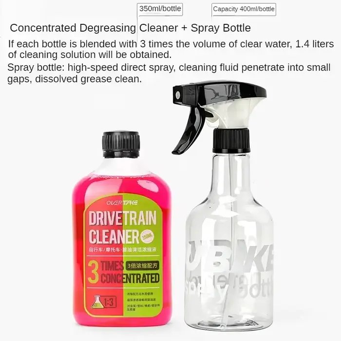 100/350ml nettoyeur de train de vélo nettoyage de chaîne