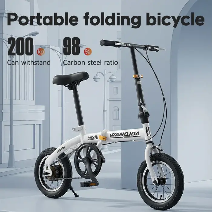Vélo pliant pour adultes et adolescents
