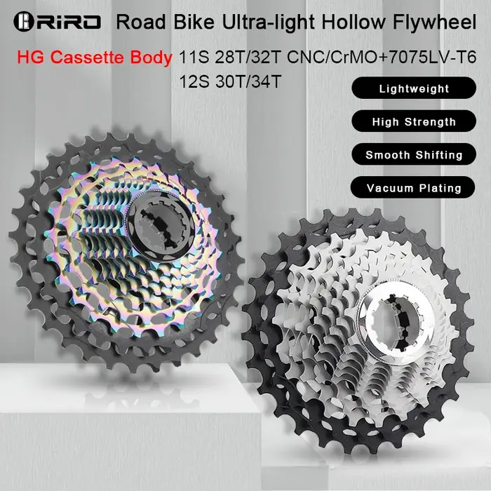 RIRO vélo de route roue libre Ultra-légère 11/12S-28-34T