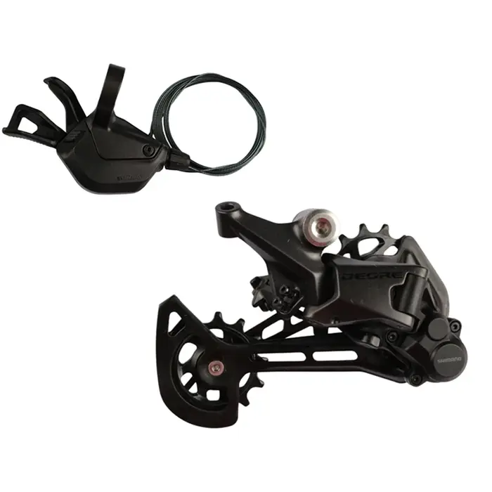 Groupe Shimano DEORE DI2 M6250 12 vitesses en alliage pour VTT système de dérailleur électronique haute performance avec pédalier et cassette pour mountain bike