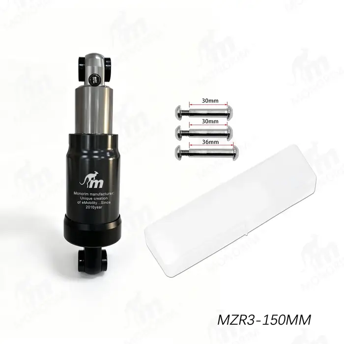 Amortisseur arrière à suspension pneumatique Monorim MZR3 Pro pour trottinette électrique Segway ZT3