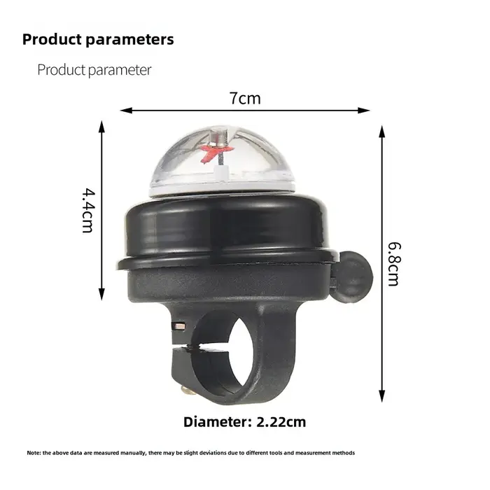 Cloche de vélo cloche de boussole de vélo de montagne cloche de klaxon de vélo accessoires de buggy de vélo pour enfants accesorios bicicleta y piezas