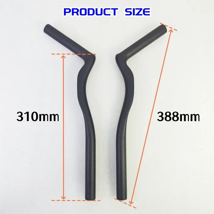 Nouveau guidon de repose en carbone 45 degrés pour vélo de triathlon et contre-la-montre 3K