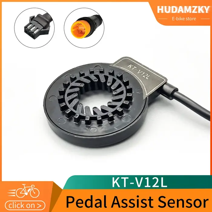 KT V12L Ebike PAS capteur 6 Magnent double Hall capteurs 12 signaux pédale pour vélo électrique Kit de Conversion pièces