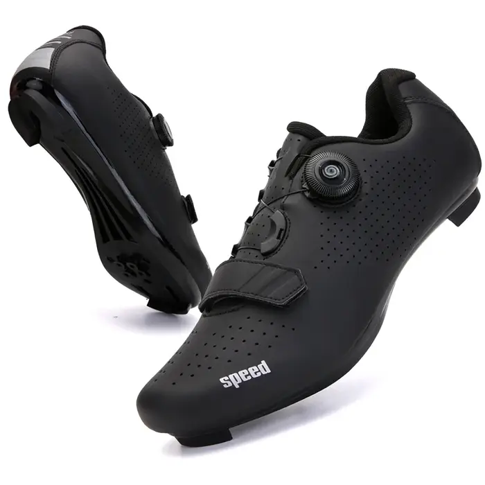 Chaussures de cyclisme vélo de route hommes course vitesse