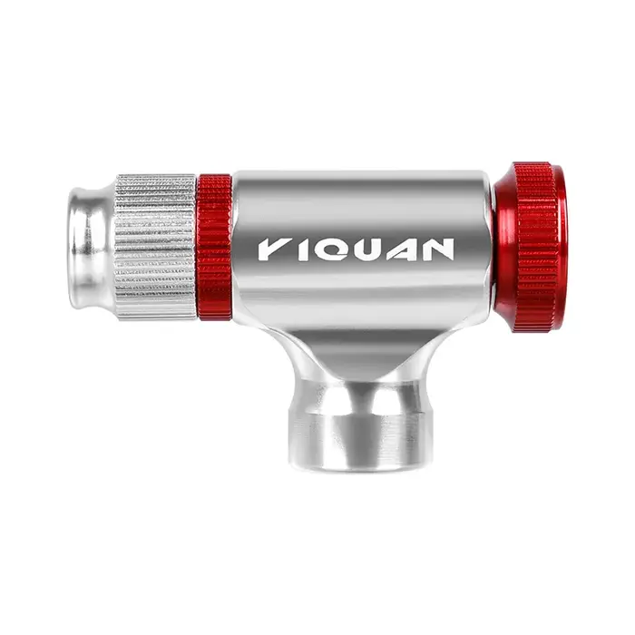 Pompe à CO2 pour vélo, gonfleur de Tube de pneu en aluminium, Mini pompe à main, filetage de vis 3/8-24 et cylindre de gaz 33/25/16/12/8g