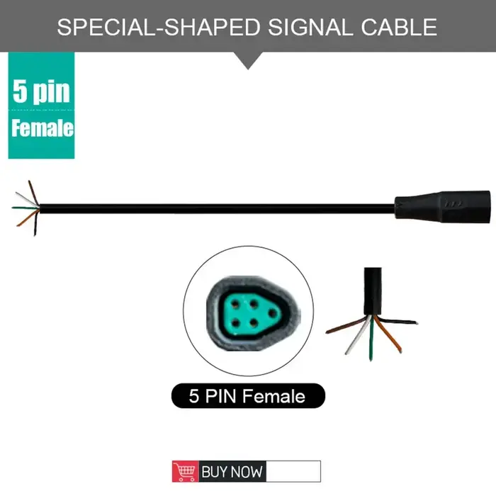 Connecteur de Base Julet 2 3 4 5 6 broches, connecteur étanche pour vélo électrique Bafang, broche d