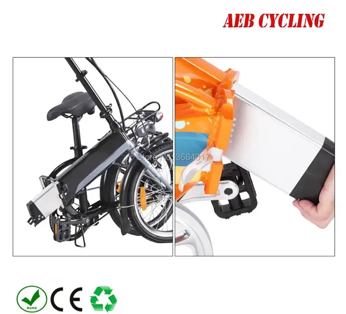 Batterie de remplacement pour vélo électrique MATE S 36V 14.5Ah 16Ah 17.5Ah